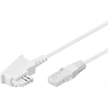 Goobay 60676 Telefonkabel 20 m Weiß (60676)