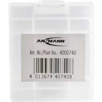 ANSMANN 4000740 Batteriebox BATTERY BOX 4, für max. 4 Zellen AA oder AAA