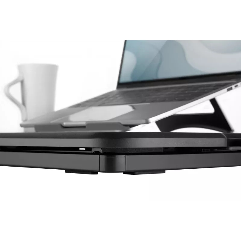Schreibtischkonverter, 6 Höhen, MDF-Platte, Höhe: 45-40
