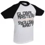 Global Masters T-Shirt GM Text - Weiß (M)