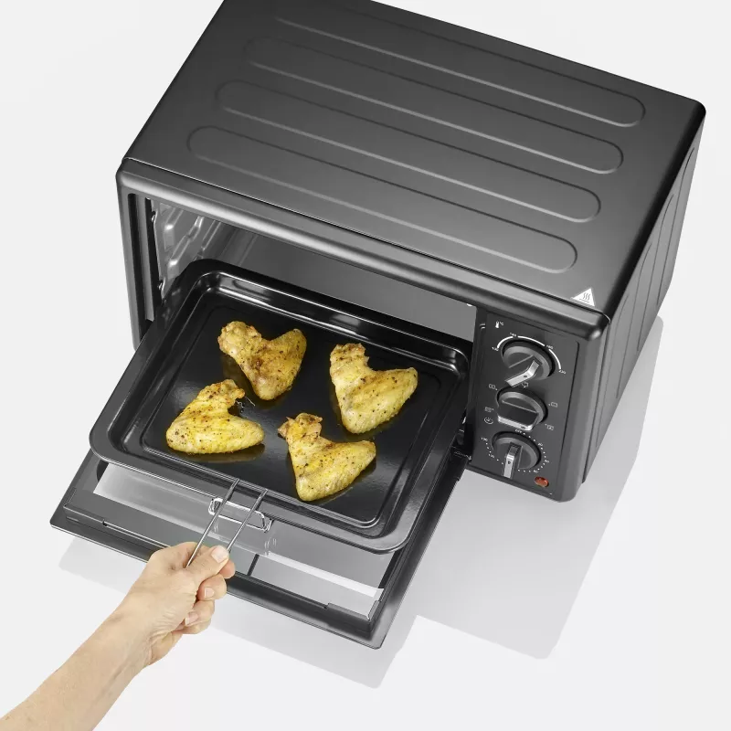 Elektrischer Tischbackofen SEVERIN TO 2079 — 20 L Kapazität, 1600 W, schwarz