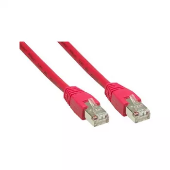 Netzwerkkabel Alcasa Cat. 6 S/FTP 3m Rot