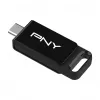 PNY Elite, 64 GB, USB Typ-C, 3.2 Gen 1 (3.1 Gen 1), 120 MB/s, Dia, Schwarz