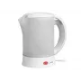Elektrischer Wasserkocher LAFE LAFCZA45865, Edelstahl, 0,6 L, 600 W, hellgrau, klappbarer Verriegelungsdeckel