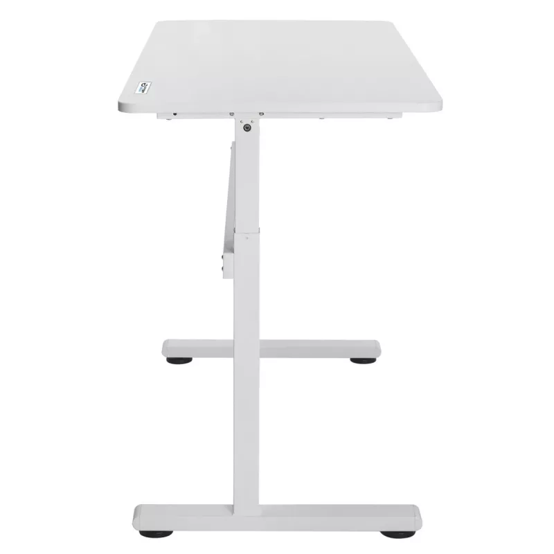 Manuell höhenverstellbarer Schreibtisch Ergo Office, max. 40 kg, max. Höhe 117 cm, mit Tischplatte für Arbeiten im Stehen und Sitzen, ER-401 W
