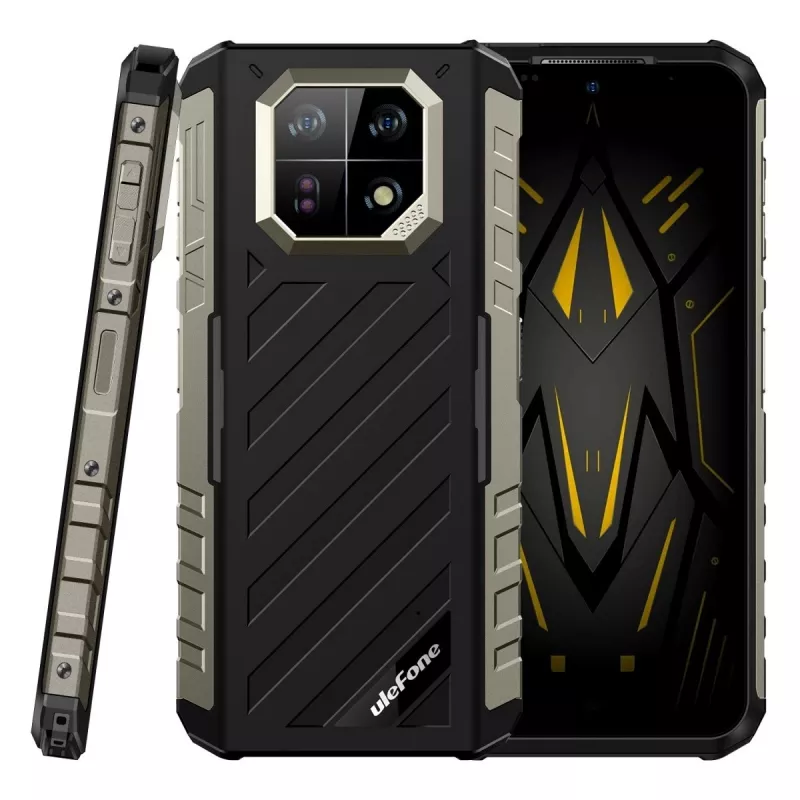 Smartphone UleFone Armor 22 — MediaTek Helio G96, 8 GB RAM, 256 GB Speicher, Schwarz