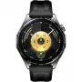 Huawei WATCH GT 6 46 mm Smartwatch, 1,47" AMOLED 466 x 466, Touchscreen, GPS, 64 GB, schwarzes Fluorelastomer-Armband