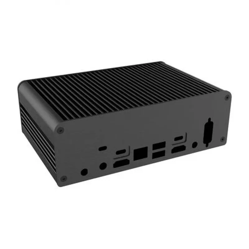 Akasa Newton CWS Intel NUC-Gehäuse, passive Kühlung, schwarz (A-NUC93-M1B)