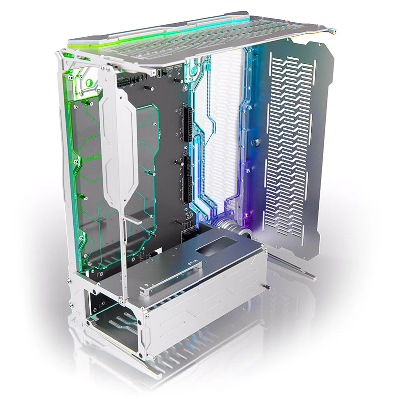 Singularity Computers Spectre Integra-M Elite PC-Gehäuse, Silber