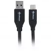 Sharkoon USB 3.2 Gen 2 Kabel USB-A Stecker> USB-C schwarz 1 Meter - Kabel - Digital/Daten