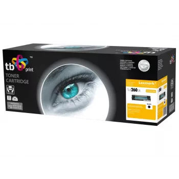 Toner Lexmark E260 Schwarz wiederaufbereitet 3000 Seiten