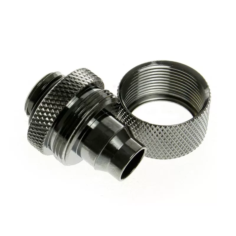 Kühlungssystem-Teil BitsPower BP-BSCPF-CC3U Metall-Anschlussstück, Messing/Nickel, 1/4 Zoll Gewinde