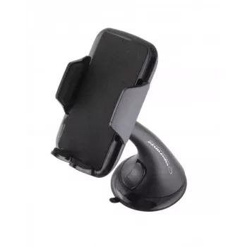 Passive Autohalterung für Mobiltelefone ESPERANZA EMH113 — Schwarz, 360°-Drehung für Mobiltelefone/Smartphones