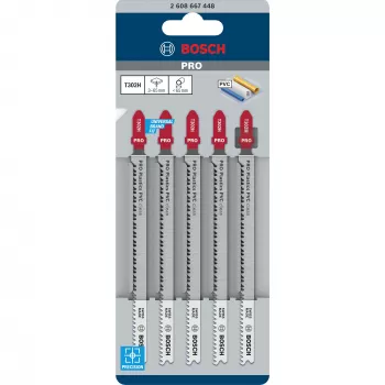Bosch T 302 H Sägeblatt für Rohr Kunststoff Profil 2,3 mm Zahnteilung