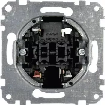 Merten MEG3115-0000 Serie Schaltereinsatz, 1-polig, 10 AX, 250 V AC