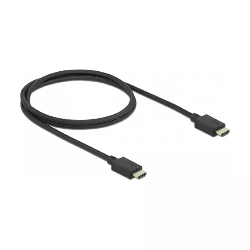 DELOCK High Speed HDMI Kabel 48 Gbps 8K 60 Hz 1m