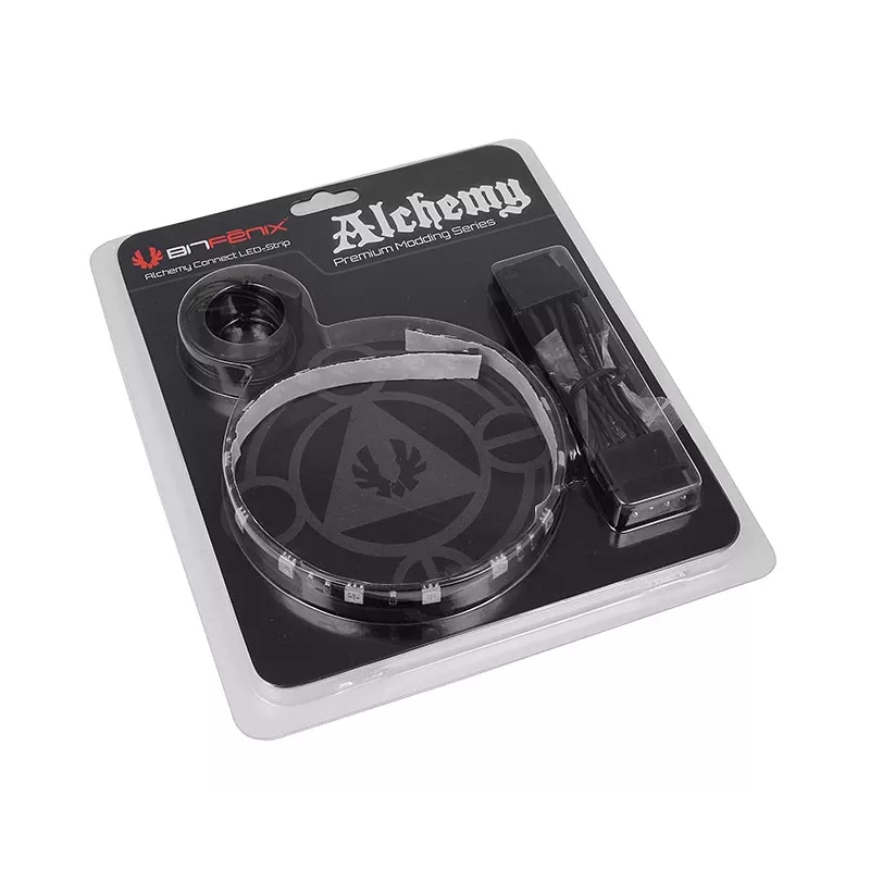 BitFenix Alchemy Connect BFA-ACL-30BK15-RP LED-Streifen, 15 LEDs, 30 cm, Blau