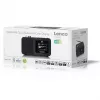 Lenco CR-625BK DAB+/FM Radiowecker mit Bluetooth und kabellosem Laden, schwarz