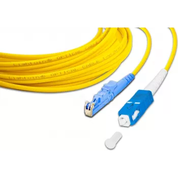 Lightwin Hochwertiges Simplex LWL Patchkabel - SM - LSH - SC (LSP-09 LSH-SC 2.0)