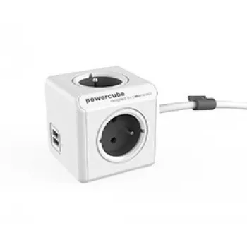 PowerCube USB Extended 3m 2404 Grau
