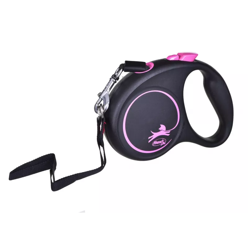 Flexi Black Design S 5 m Hunde-Automatikleine