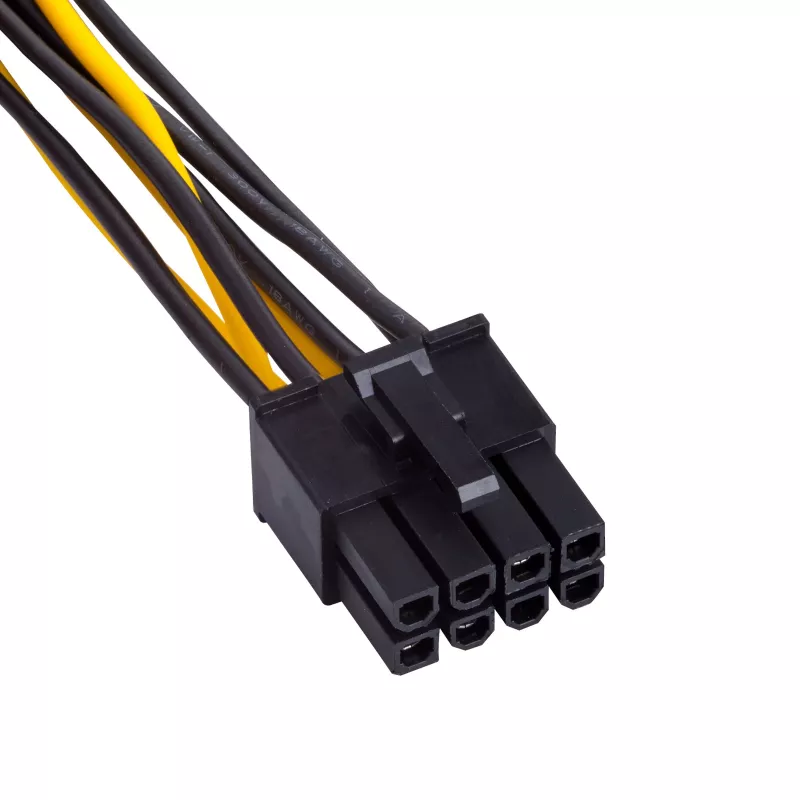 Akyga AK-CA-29 Stromadapter: 2 Molex auf PCIe 8-Pin, 15 cm