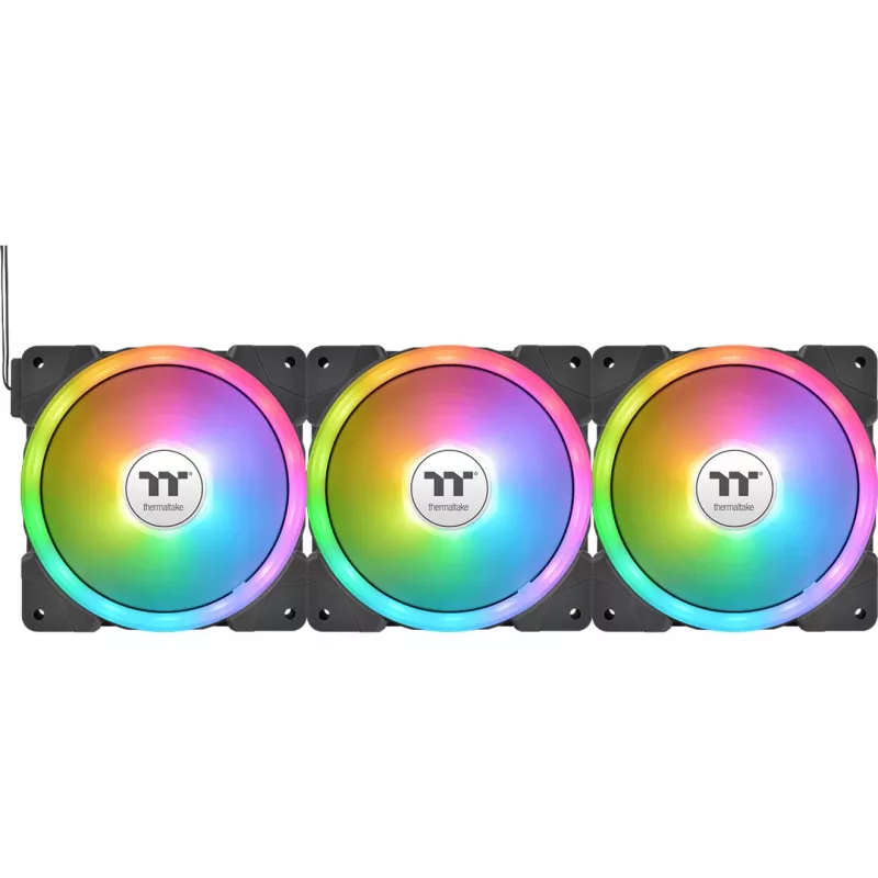 AIO-Flüssigkeits-CPU-Kühler THERMALTAKE MAGFloe 360 Ultra — 360-mm-Radiator, RGB-Lüfter