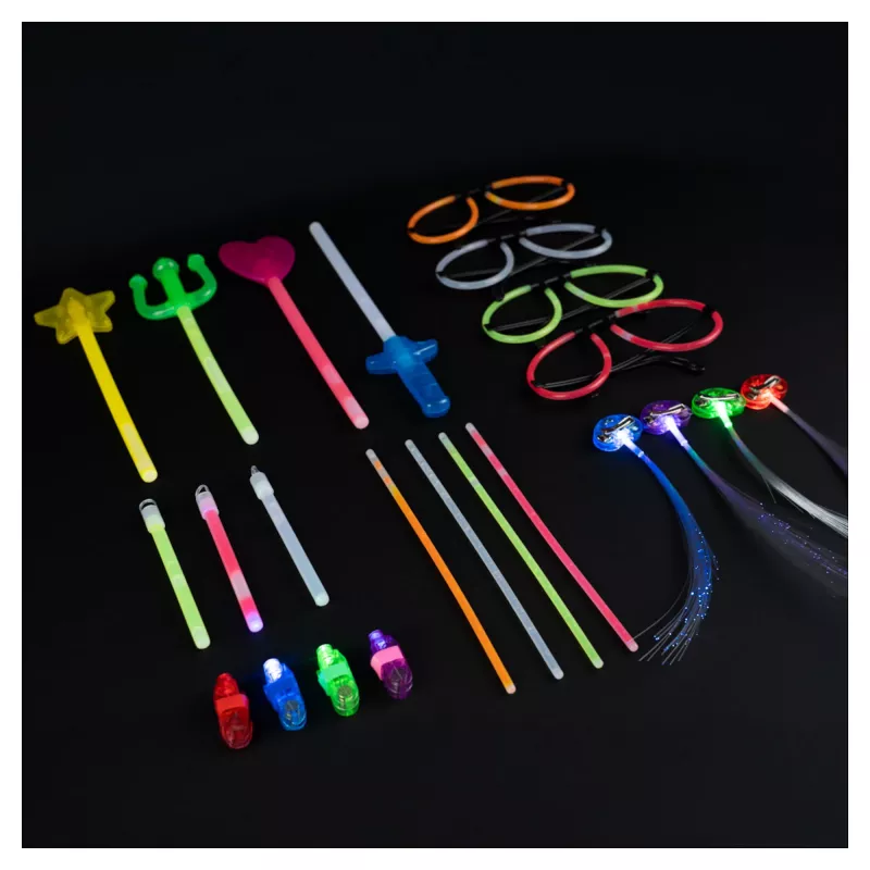 RealPower 486256 Glow Sticks Party Box, 108 Stück