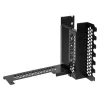 CableMod CM-VPB-2DK-R vertikale Grafikkartenhalterung mit PCIe-x16-Riser-Kabel, 2x DisplayPort, Schwarz