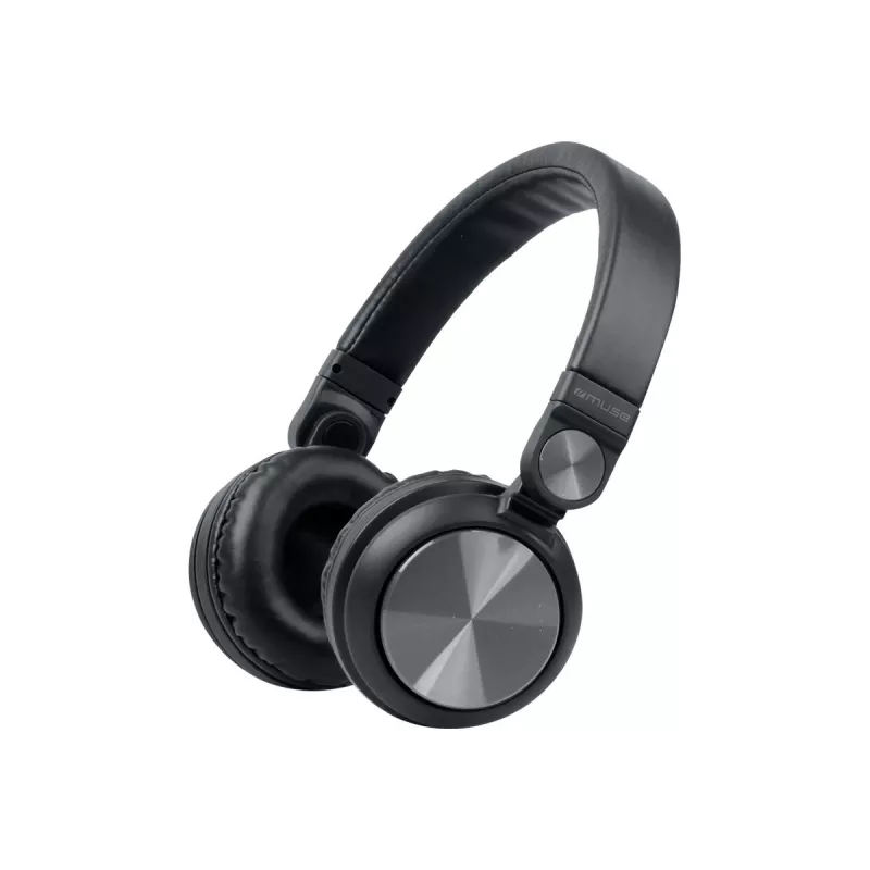 Muse M-276BT Kopfhörer/Headset Kabelgebunden & Kabellos Bügel Kopfhörer Telefonate/Musik Bluetooth Schwarz