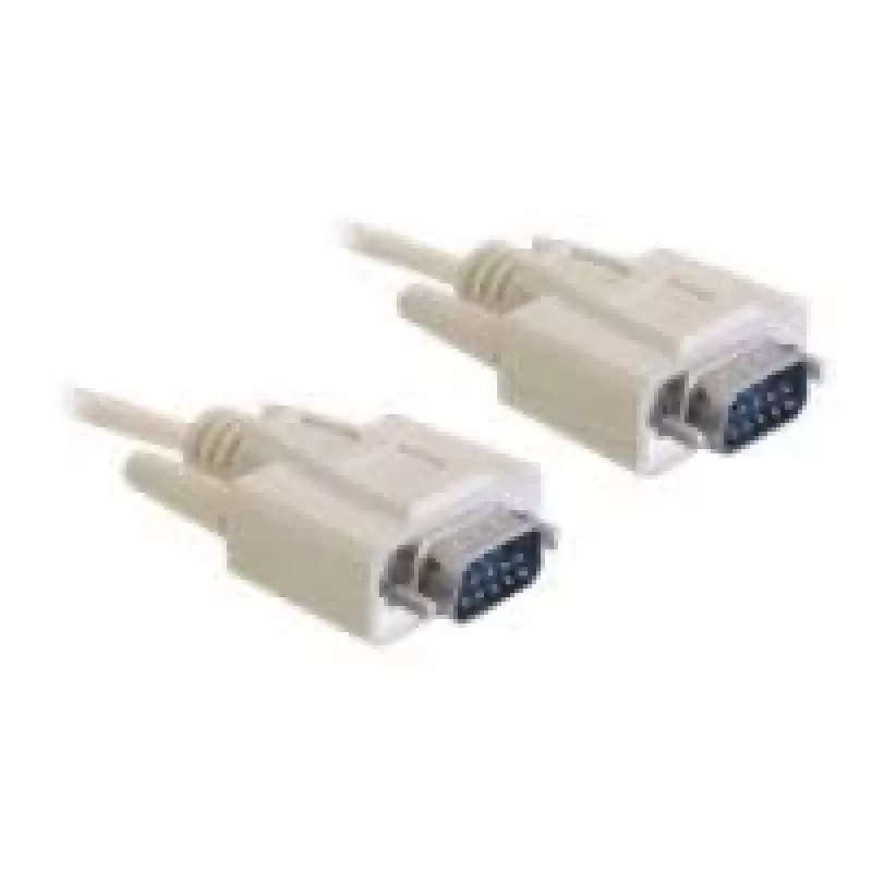 Serielles Kabel DeLOCK RS-232 1 m Beige DB-9