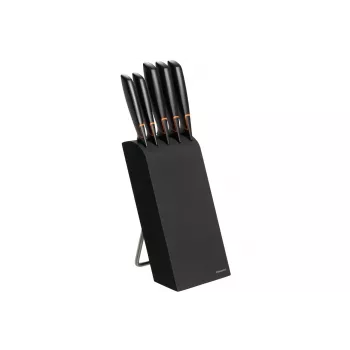 Fiskars 978791 - Edelstahl - Schwarz - Schwarz Orange