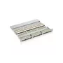 Equip 48-Port Cat.6 Shielded Patch Panel, Schwarz, RJ-45, Gold, Cat6, Rackmontage, 1U, Schwarz