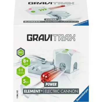 Ravensburger GraviTrax Element Elektrische Kanone – Streckenerweiterung für GraviTrax Kugelbahn
