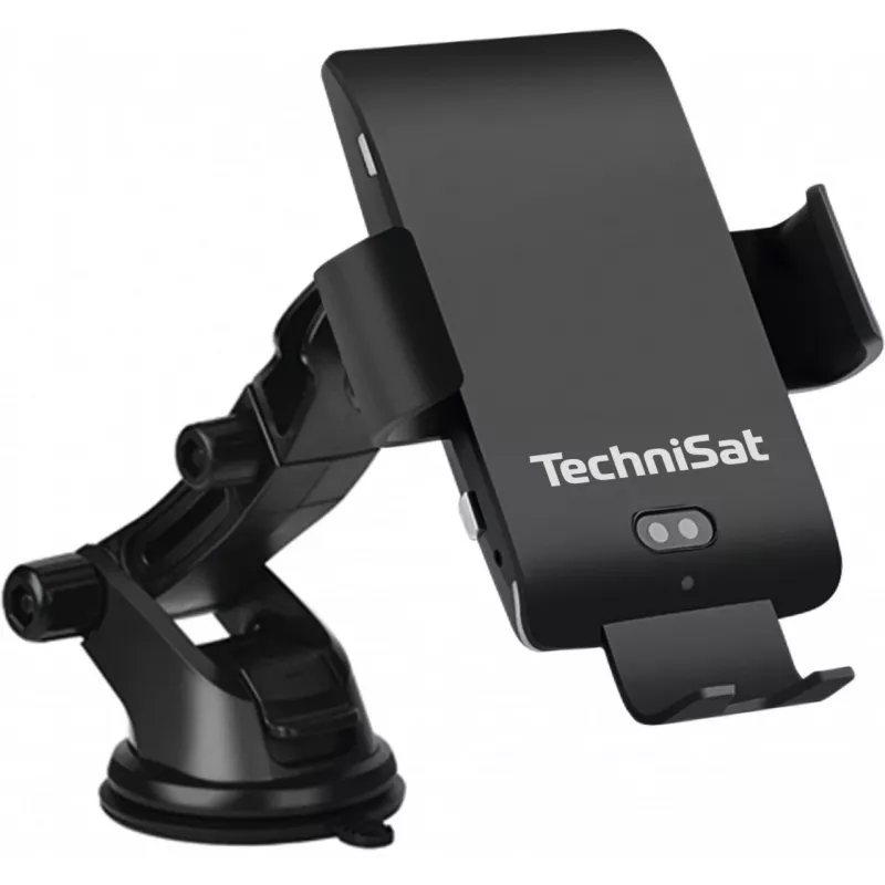 Tablet- und Smartphone-Halterung TECHNISAT SmartCharge 1 — universelle Halterung mit integrierter Ladefunktion