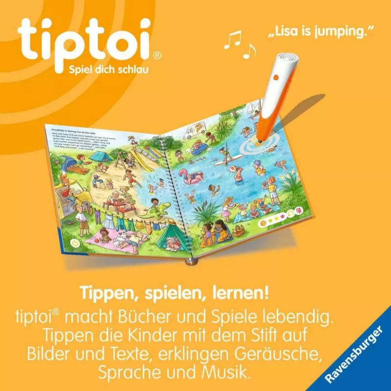 tiptoi Meine Lern-Spiel-Welt: Englisch, Lernbuch