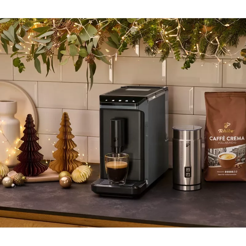 Espressomaschine Tchibo Esperto Mini schwarz – kompakte Espressomaschine für zu Hause