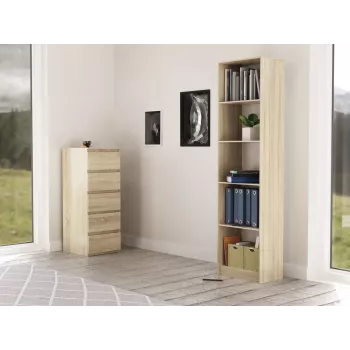 Topeshop R50 SONOMA Büroregal