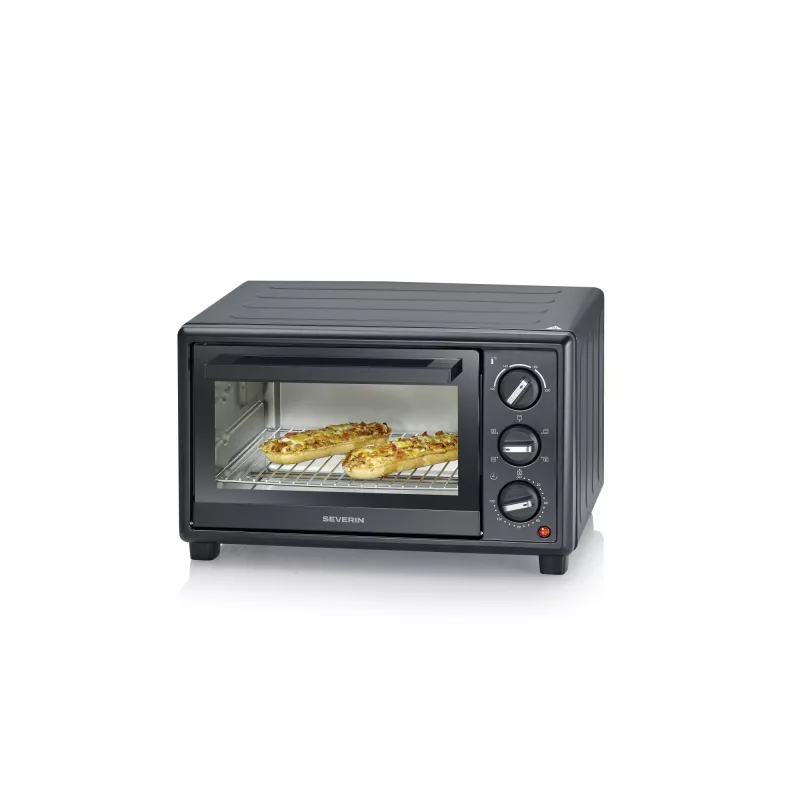 Elektrischer Tischbackofen SEVERIN TO 2079 — 20 L Kapazität, 1600 W, schwarz