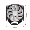 ENDORFY Fortis 5 ARGB CPU-Kühler, Schwarz