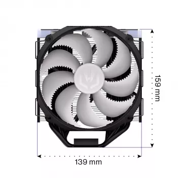 ENDORFY Fortis 5 ARGB CPU-Kühler, Schwarz