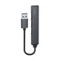 Savio AK-70 USB-A-Hub, 4-in-1: 3 x USB-A 2.0 + 1 x USB-A 3.1 Gen 1, 5 Gbit/s