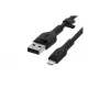 Belkin BOOST CHARGE Flex USB-A-auf-Lightning-Kabel CAA008BT1MBK, 1 m, Schwarz
