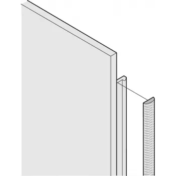 Schroff 21101855 EMC-Textilprofildichtung, 6U, 10 Stk.