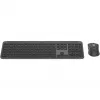 Logitech Signature schlank Combo MK950 - Tastatur-Maus-Set - Kabellos - Bluetooth 5,1 LE - QWERTY - Nordic - Graphit (920-012488)