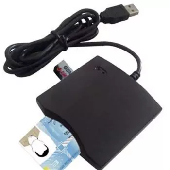 Transcend USB PC/SC Chipkartenleser, Schwarz (EZ100PU-B-N68)