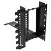 CableMod CM-VPB-2DK-R vertikale Grafikkartenhalterung mit PCIe-x16-Riser-Kabel, 2x DisplayPort, Schwarz