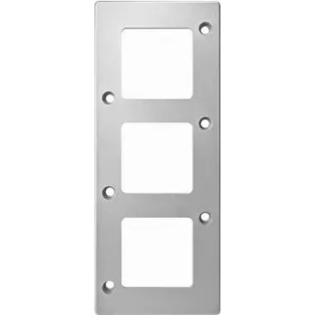 Merten 480360 Wandplatte/Schalterabdeckung Silber (480360)