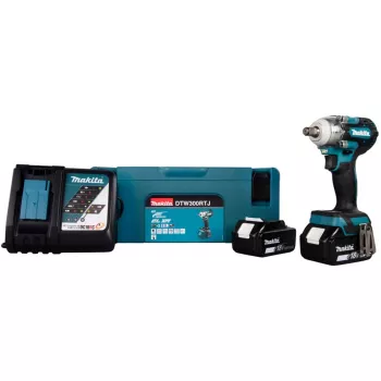 Schlagschrauber Makita DTW300RTJ 3200 U/min, 18V, 2 Batterien