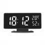 Digitaler LED-Wecker GreenBlue GB395 mit Temperaturanzeige